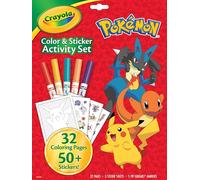 crayola pokémon kit d'activités et couleurs Jaune