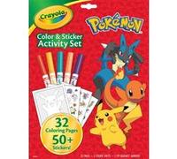 crayola pokémon kit d'activités et couleurs Jaune