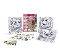 CRAYOLA POPS, Kit d'activités 3D, pour colorier et créer des dessins en 3D | 3 feuilles d'autocollants, Color pops, L'art prend vie sur la page, Facile et amusant, Donnez votre touche personnelle