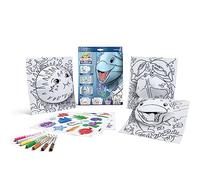CRAYOLA POPS - Kit d'activités 3D, pour colorier et créer des dessins en 3D, Activité Créative et Cadeau pour Enfants, sujet Monde Marin, à partir de 6 ans, 04-2805