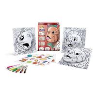 CRAYOLA POPS - Kit d'activités 3D, pour colorier et créer des dessins en 3D, Activité Créative et Cadeau pour Enfants, sujet Bébés animaux, à partir de 6 ans, 04-2804