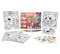 Crayola POPS - Super Kit d'Activités 3D, pour Colorier et créer des Dessins 3D, Activité Créative et Cadeau pour Enfants, Sujet Bébés animaux, à partir de 6 ans, 04-2594