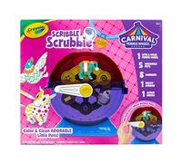 Crayola Scribble Scrubbie Pets Ensemble de jeu de toilettage pour animaux de compagnie, jouets d'animaux pour filles et garçons, cadeau pour enfants, à partir de 3 ans