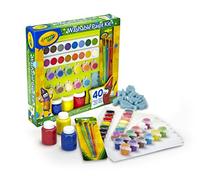 CRAYOLA - Set Peinture lavable, 40 pièces, Activité créative enfants | 40 pièces, Set de peinture lavable, Déchaîne ta créativité, Contient, Set complet de 40 pièces comprenant gouaches