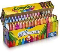 Crayola Sidewalk Chalk, Washable, Outdoor, Gifts For Kids, 64 Count
