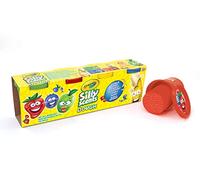 Crayola – Pâte à modeler Silly Scents – Kit 4 pots parfumés, 113 g chacun, couleurs assorties