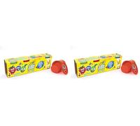 CRAYOLA - Silly Scents Dough, kit de 4 Pots de pâte à Modeler parfumée, 113 g/Chaque, Couleurs Assorties, A1-2150 (Lot de 2)