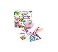 Crayola Unicorn Neon Super Crayon Pen Multicolore