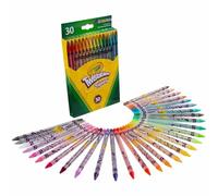 CRAYOLA Twistables Lot de 30 crayons de couleur Couleurs assorties Cadeau CYO687409