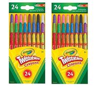 Crayola Twistables Mini Crayons 24 Ea (Pack Of 2)