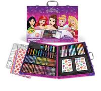 Crayola Valisette Arc En Ciel Princesses Disney Kit Créatif Avec 115 Pièces