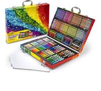 Crayola Valisette Couleurs Arc-En-Ciel Kit Créatif Avec 140 Pièces Assorties