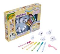 Crayola Washimals Baby Pets Nursery - Set d'activités de coloriage, de Lavage et de redécoration avec des Chiots, décor de Chambre de Chiot, Jouet et Cadeau pour Enfants, à partir de 3 Ans, 74-7516