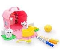 CRAYOLA Washimals Pets - Kit Créatif de Coloriage, Feutres de Couleurs et Figurines à Colorier, Ambiance Aire de Jeux - Âge Conseillé: à Partir de 3 Ans, 74-7432