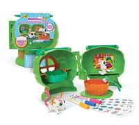 CRAYOLA Washimals Safari - Kit Créatif de Coloriage, Feutres de Couleurs et Figurines à Colorier, Ambiance Jungle et Safari - Âge Conseillé: à Partir de 3 Ans, 74-7476