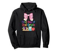 Crayon à Coquette de deuxième année avec nœud pour la rentrée Scolaire Sweat à Capuche