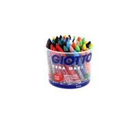 Crayon à la cire maxi Giotto pot de 60 couleurs