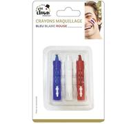 Crayon à l'eau maquillage - PTIT CLOWN - Tricolore - Bleu - Mixte - Garantie 2 ans