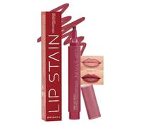 Crayon a Levre Lip Stain Pen, Rose Rouge a Levre Mat Longue Tenue, Rouge à Lèvres Sans Transfert, Waterproof Highly Pigmented Lip Liner, Silky Lipstick Pen, Natural Tattoo Effect Maquillage Femme-04