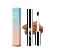 Crayon à Lèvres Amovible, Longue Durée, Crayon à Lèvres Amovible, Tache de Crayon à Lèvres Décollable, Crayon à Lèvres Détachable et Détachable, Crayon à Lèvres Sans Taches (#02 Brun foncé)