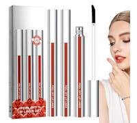 Crayon À Lèvres Décollable,3 Pièces Anti-Trace Brillant | Crayon De Maquillage Pour Les Lèvres,Pour Femmes Filles Adolescents Noël Épouse Fête Des Mères Amis Famille Sœur Sa