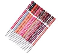 Crayon à lèvres professionnel, ensemble de 12 crayons à lèvres imperméables, maquillage longue durée, pour femmes et filles, cosmétique