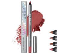 Crayon À Lèvres Wonderskin - Crayon À Lèvres Contour 360, Longue Durée, Affûtable, Imperméable Et Résistant Au Transfert (Rubis)