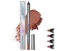 Crayon À Lèvres Wonderskin - Crayon À Lèvres Contour 360, Longue Durée, Affûtable, Imperméable Et Résistant Au Transfert (Selle)