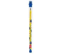 Legami – Crayon empilable avec gomme Take a Tip – Thème Monster, 11 mines 2B, sans taille-crayon