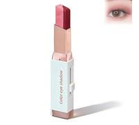 Crayon À Paupières Double Couleur, Crayon À Paupières Pailleté 2 En 1, Crayons À Paupières Longue Tenue Et Waterproof, Formule Crémeuse Facile À Estomper Pour Une Tenue Toute La Journée (#a)