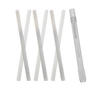 Crayon à Savonnette de Soudage avec Support Intégré pour Acier et Bois | Marquage Précis, Remplacement Rapide, Trait Fin Régulier, Aluminium et Savonstone, Usage Construction