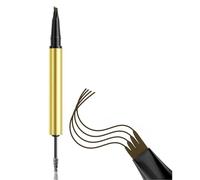 Crayon À Sourcils 4 Pointes Avec Bobine Maquillage Imperméable Et Anti-taches Pour Combler Les Lacunes Sans Couture Et Texture Semblable Celle Des Cheveux Stylo De Des Sourcils