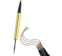 Crayon À Sourcils 4 Pointes Avec Bobine Maquillage Imperméable Et Anti-taches Pour Combler Les Lacunes Sans Couture Et Texture Semblable Celle Des Cheveux Stylo De Des Sourcils