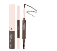 Crayon à sourcils à double tête avec brosses, étanche, séchage rapide, crayon à sourcils, crayon de contour des sourcils pour femme