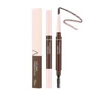 Crayon à sourcils à double tête avec brosses, étanche, séchage rapide, crayon à sourcils, crayon de contour des sourcils pour femme