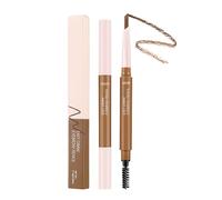 Crayon à sourcils à double tête avec brosses, étanche, séchage rapide, crayon à sourcils, crayon de contour des sourcils pour femme