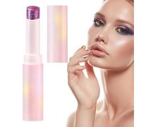 Crayon à sourcils à paillettes - Texture gel brillante - Maquillage couvrant longue durée - Maquillage résistant à l'huile pour peaux sensibles et matures - Pour fête, carnaval, scène
