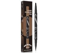 Crayon à sourcils avec 4 pointes fourchettes Microblading Eyebrow - Double extrémité - Liquide