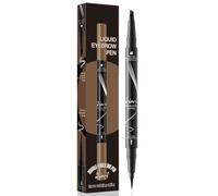 Crayon à sourcils avec 4 pointes fourchettes Microblading Eyebrow - Double extrémité - Liquide