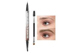 Crayon à Sourcils - Double Pointe 2-en-1 Effet 4D Ultra Résistant | Outil Maquillage Imperméable Idéal Pour Débutants Hommes Experts Beauté Sport Courses Soirée Rencontres Voyage