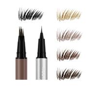 Crayon à sourcils double pointe avec pointe multiple et eye-liner, 5 teintes