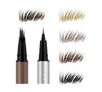 Crayon à sourcils double pointe avec pointe multiple et eye-liner, 5 teintes