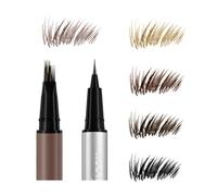 Crayon à sourcils double pointe avec pointe multiple et eye-liner, 5 teintes