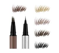 Crayon à sourcils double pointe avec pointe multiple et eye-liner, 5 teintes