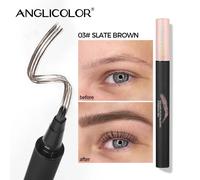 Crayon À Sourcils En Velours Sauvage,Brosse Carrée Coudée,Multifonction,Crème De Teinture Pour Sourcils 3d,Ligne De Cheveux,Anti-Taches,Stylo De Teinte Imperméable.03.