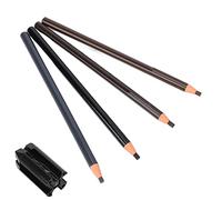 Crayon à Sourcils et Taille-crayon, Ensemble de Crayons à Sourcils Imperméables, Crayon à Sourcils Délicat 4 Côtés, Kit de Taille-crayon à Sourcils pour Tatouages de Sourcils