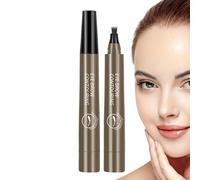 Crayon À Sourcils Magique, Crayon À Sourcils Étanche Avec 4 Pointes Fourchues, 2024 Nouveau Crayon À Sourcils Imperméable, Crayon À Sourcils Précis Avec 4 Pointes Pour Le Maquillage, Beige