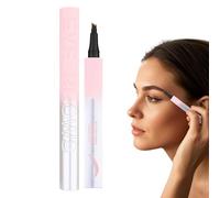 Crayon à sourcils pour femme | Crayon à sourcils étanche à 4 pointes pour application précise pour débutants - Anti-taches pour mère, petite amie