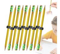 Crayon anti-stress fileté for TDAH et anxiété, outil sensoriel silencieux for soulager le stress(5+5pcs)