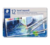 Crayon aquarellable karat aquarelle, étui de 24